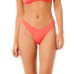 Rip Curl Classic Surf Hi Leg Skimpy - Electric Red NWT Size Large